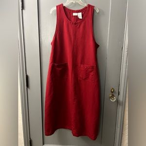 White Stag Sleeveless Jumper Dress